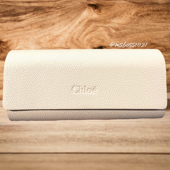 Chloé Lt Pink Eyeglass/Sunglass Case+Cloth BRAND NEW - Picture 4 of 7
